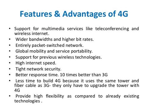 samega 4g uses|4G Technology uses , features , advantages and disadvantages.